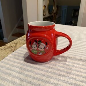 Disney Mickey and Minnie Mouse Christmas Mug